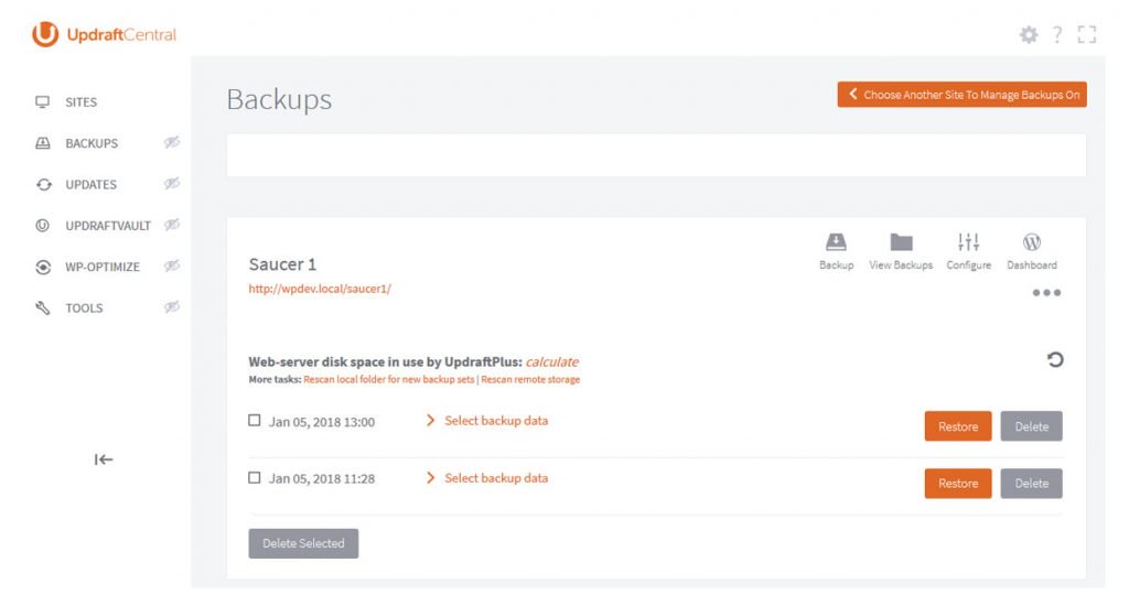 New UpdraftCentral – three new features, all-new design and special offer!