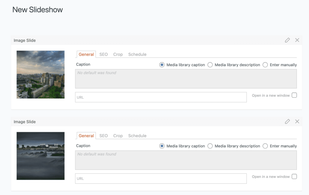 Adding WordPress images in MetaSlider