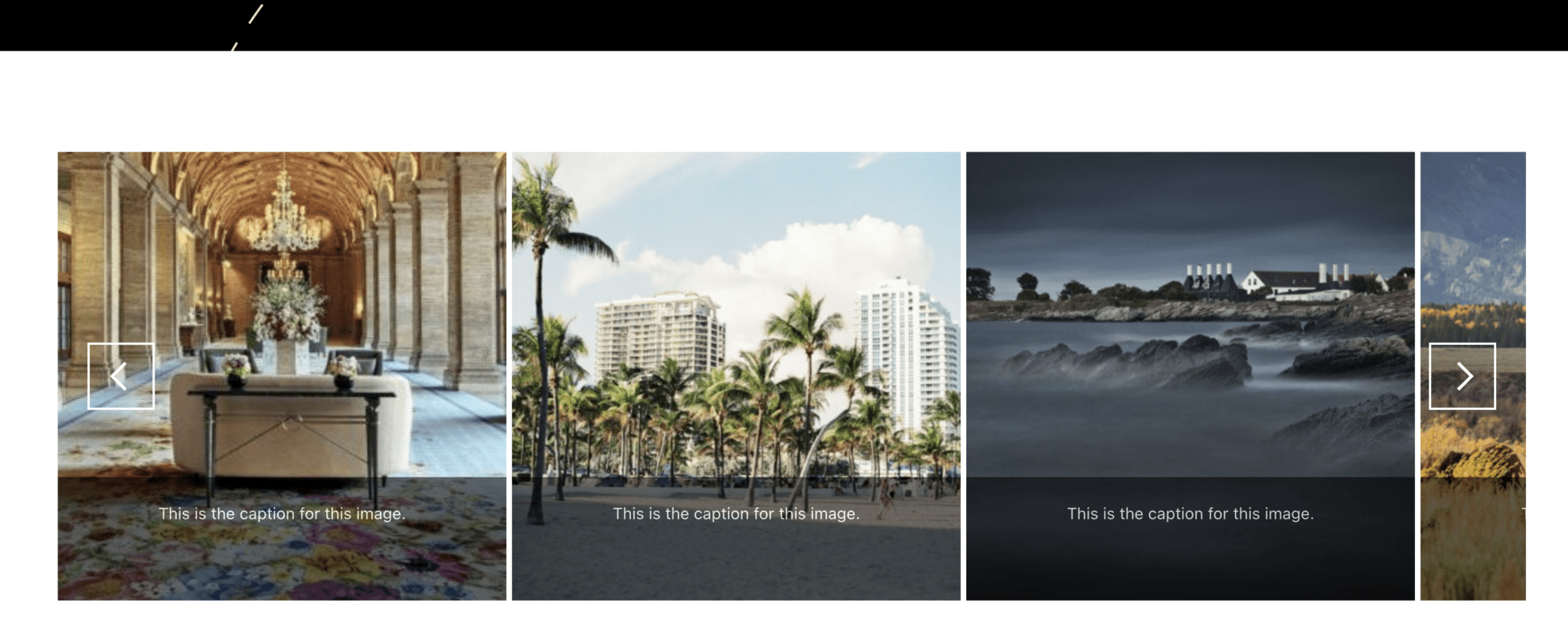 WordPress Carousel Slideshow With Text and Images
