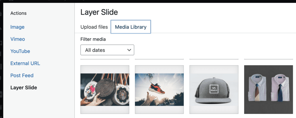 Creating a new Layer Slide in MetaSlider