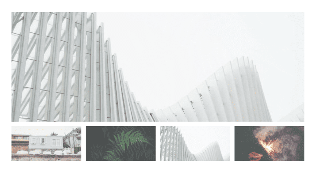 Completed Slideshow with thumbnail images for navigation