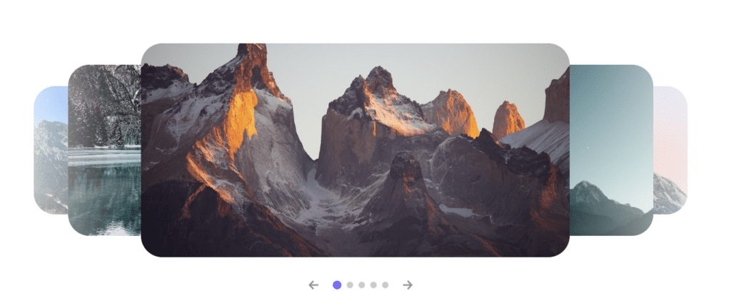 WordPress slideshow with hero image