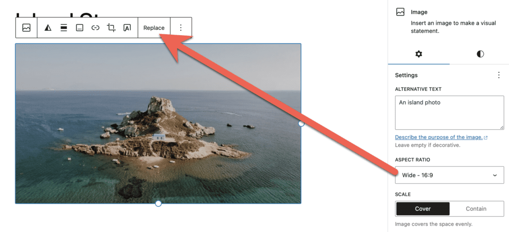 Adding an aspect ratio to WordPress images