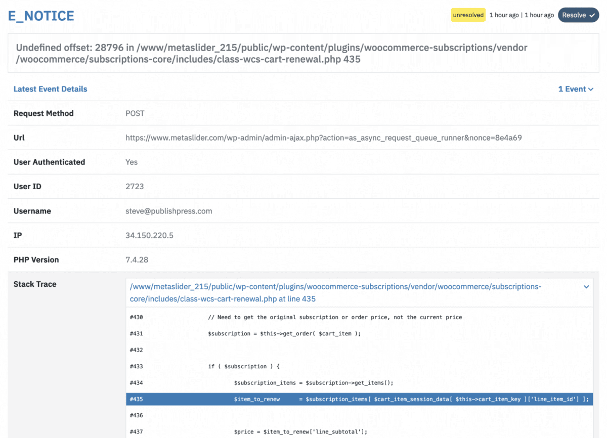 The Best WordPress Activity Log Plugin: Logtivity - MetaSlider