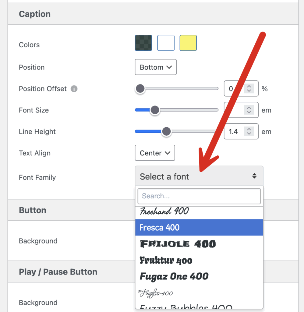 Custom fonts in the Theme Editor