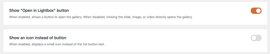 Open in Gallery button