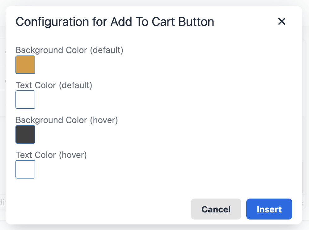 WooCommerce Add to Cart button