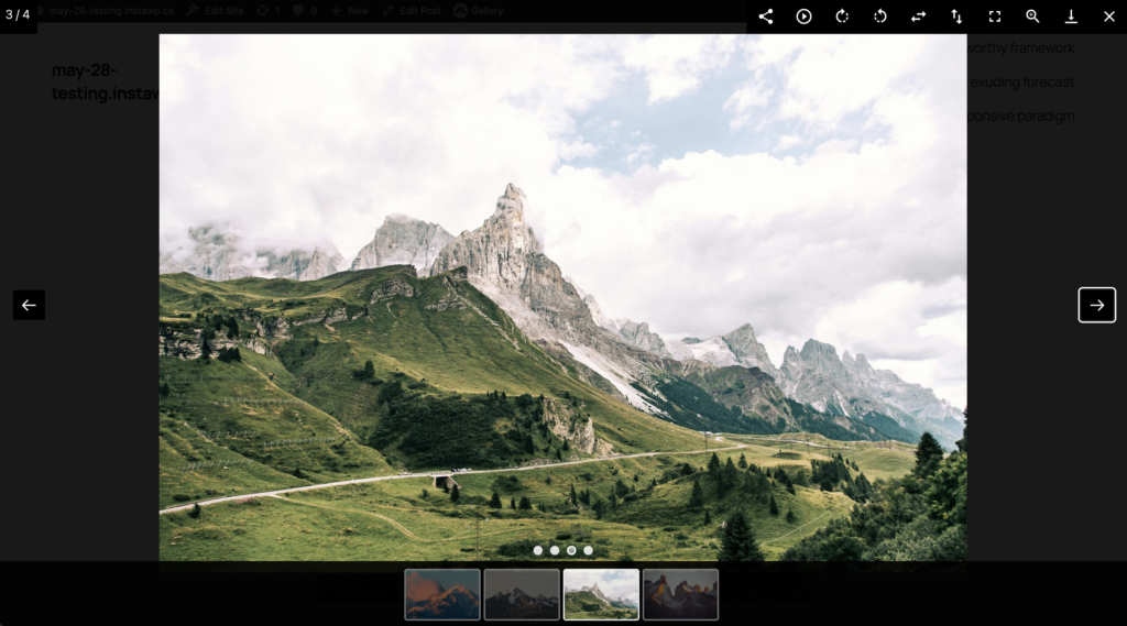 Slideshow gallery demo
