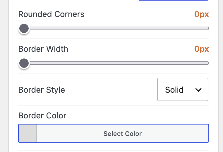 Rounded corner images